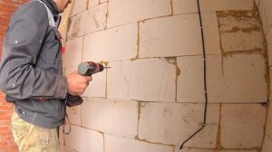 Монтаж ОБРЕШЕТКИ под имитацию бруса по ГАЗОБЕТОНУ. Как крепить?