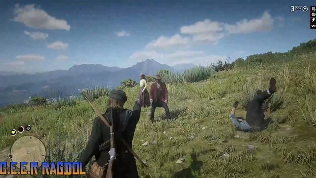 Red Dead Redemption 2 All Ragdoll Euphoria Physics Mod Side By Side Comparison смотреть онлайн