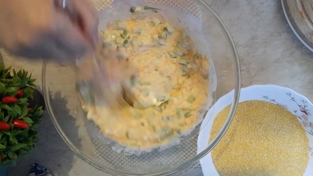 Бабушкин пирог из кукурузной крупы.Ах какой вкусный! смотреть онлайн