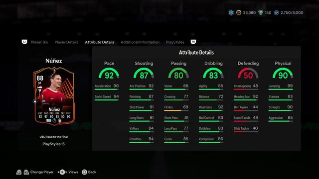 UEL RTTF DARWIN NUNEZ PLAYER REVIEW - EA SPORTS FC 24 смотреть онлайн