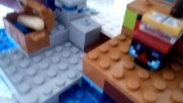 Новый набор Лего Minecraft ледяные шипы смотреть онлайн