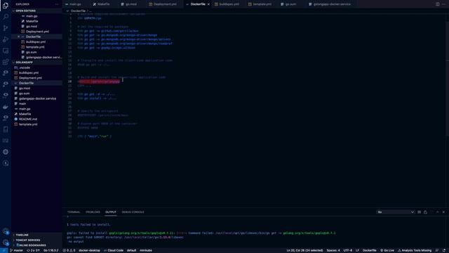 Golang Code - Create Docker Image смотреть онлайн