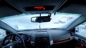 Как работает штатное Вебасто, на Фольксваген туарег.