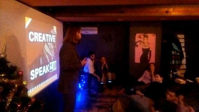 Михаил Громов и супер стих в CREATIVE SPEAK смотреть онлайн