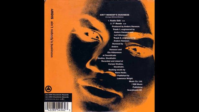 Ardis - Ain't Nobody Business (Radio Edit) [1993, Reggae-pop] смотреть онлайн