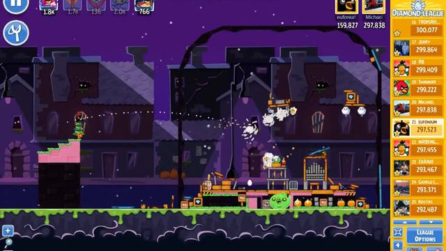 Angry Birds Friends/ HALLOWEEN MANIA tournament, week 286/3, level 1 смотреть онлайн