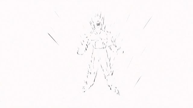 DB Super Vegeta Ultra Ego transformation Fan animation смотреть онлайн