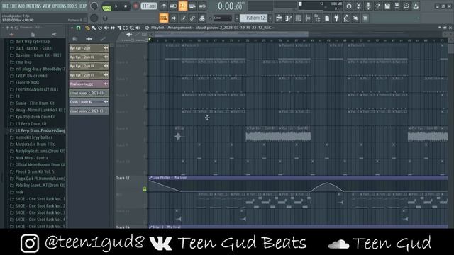 КАК СДЕЛАТЬ CLOUD RAP ИСПОЛЬЗУЯ СЭМПЛЫ \ FL STUDIO смотреть онлайн