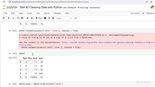 Cleaning Data with Python смотреть онлайн