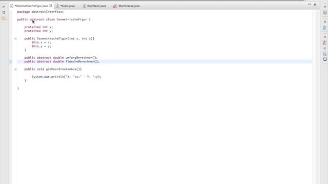 Abstrakte Klasse vs. Interface in Java смотреть онлайн