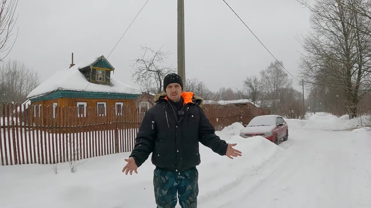 Ленивые дни деревенского глухозимья! Жизнь в деревне смотреть онлайн