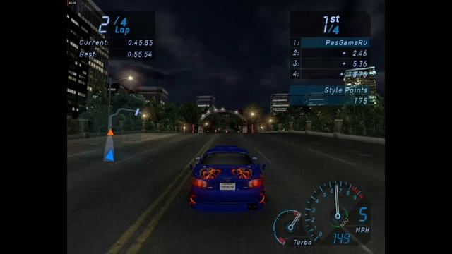 NFS Underground - Гонка 82 - Circuit - Terminal (без комментариев) смотреть онлайн