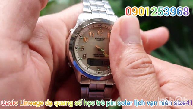 Đồng hồ Casio LineAge số học trò dạ quang lịch vạn niên pin solar thép đúc demi size41 750k freeshi смотреть онлайн