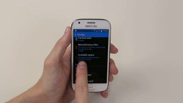 How To Check Available Storage/Memory - Samsung Galaxy Ace 4 смотреть онлайн
