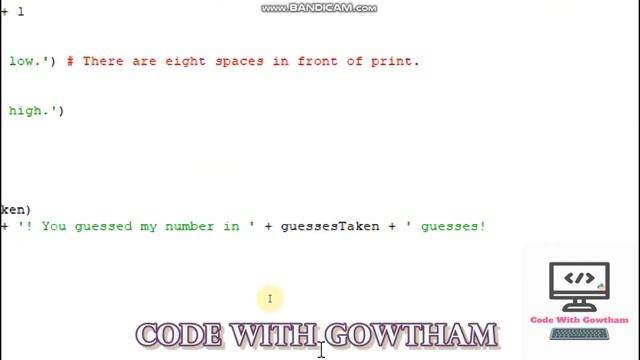 Guess the Number Game ||Python Tutorial || for python (Beginners) смотреть онлайн