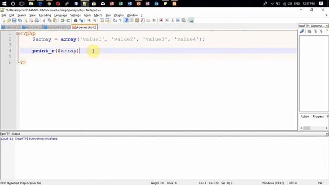 Lecture 2 PHP Index Array Part 3 смотреть онлайн