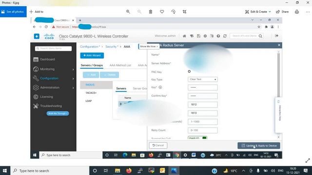 AAA/RADIUS/AD/802.1X Cisco C9800L AUTHENTICATION SETUP#cisco #wireless #9800 смотреть онлайн