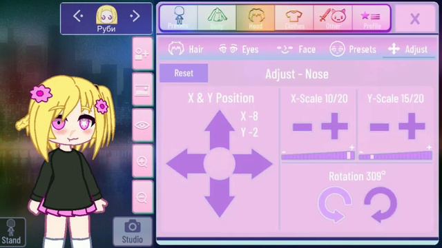 ВИДЕО БЕЗ ЗВУКА, КАК В Gacha Nox СДЕЛАТЬ ПЕРСОНАЖА ПОВЁРНУТОГО ПРЯМО! смотреть онлайн