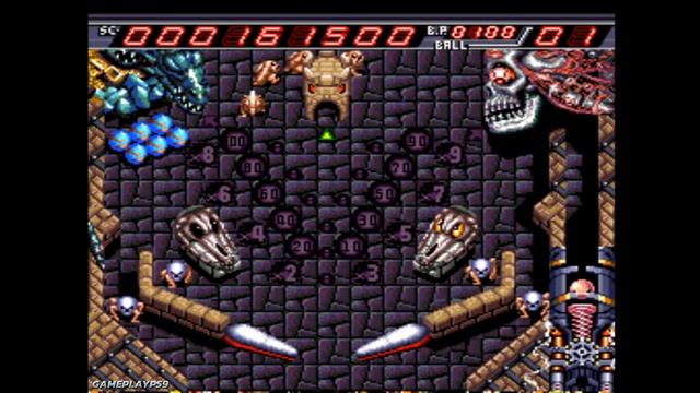 Devil Crash: Naxat Pinball (PC Engine Gameplay) смотреть онлайн