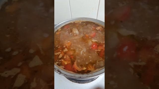 Финский гречневый суп