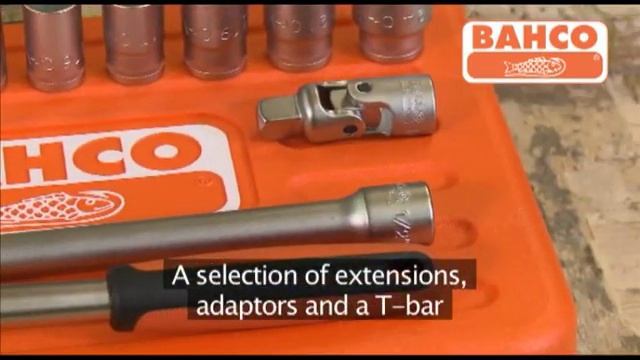 Bahco Socket Set 1/2in Drive 24 Piece смотреть онлайн