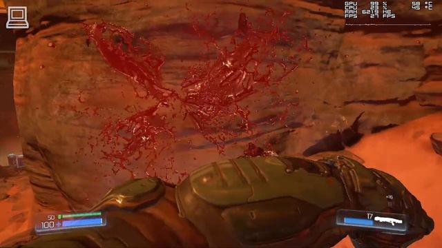 DOOM Gameplay AMD Radeon HD 8570 смотреть онлайн