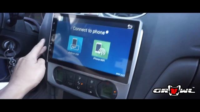 FORD FOCUS Android OEM Head Unit installed смотреть онлайн
