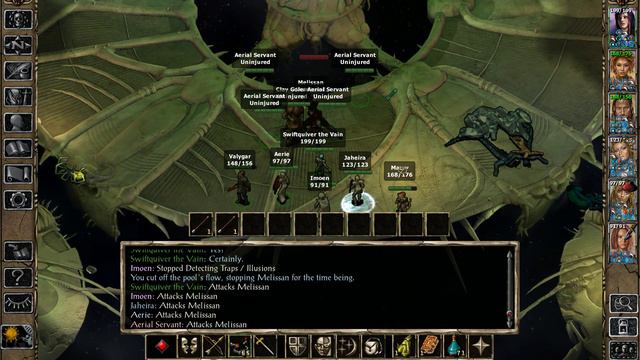 BG2 Melissan Battle Archery Highlight смотреть онлайн