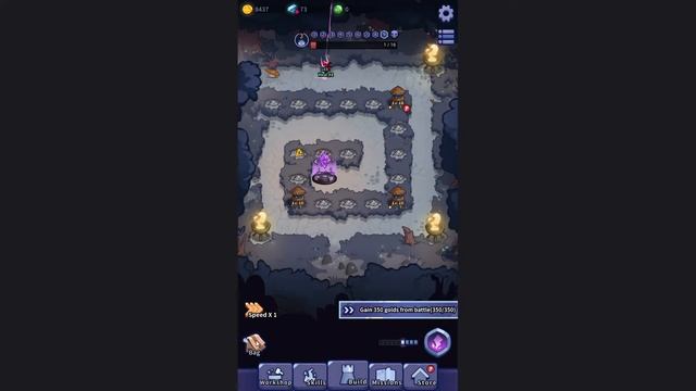 Idle Defense Dark Forest - GAME Play MMO-RAW смотреть онлайн
