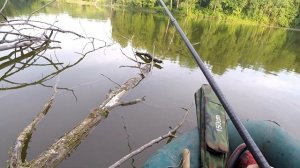 Рыбалка на боковой кивок в живописном месте.