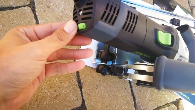 Unpacking / unboxing diamond cutting system Festool DSC-AG 125 Plus 767996 смотреть онлайн