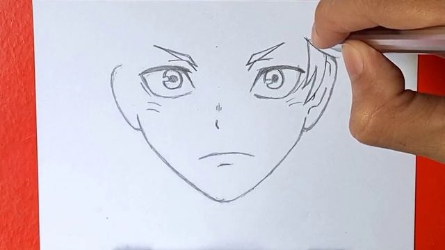 Anime Sketch|How to draw hinata shoyo from haikyuu step by step смотреть онлайн