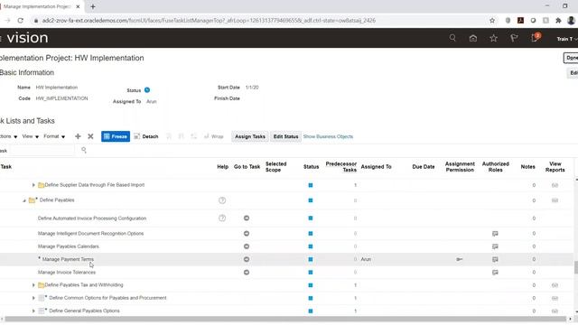 Oracle Fusion Financials - AP Configuration part I смотреть онлайн