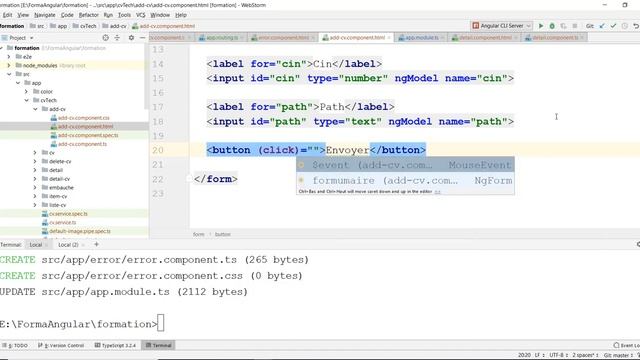 Angular 13 (12, 11, 10, 9, 8, 7) cours 31 angular form template driven смотреть онлайн