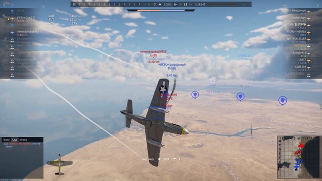 Killing Half the Enemy Team in 60s in War Thunder Air RB смотреть онлайн