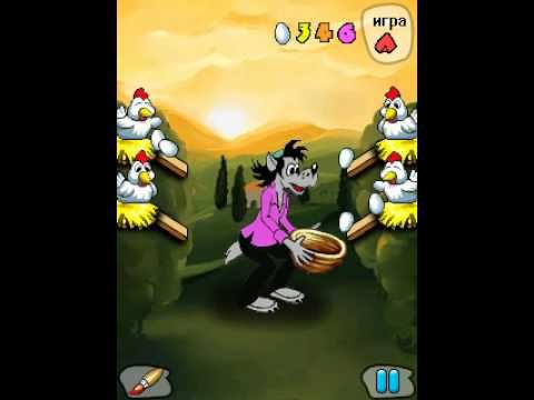 Ну погоди! Волк и яйца! +Touch Screen (Eggs vs. Wolf! +Touch Screen).avi смотреть онлайн