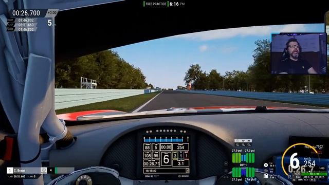 Watkins Glen practice session смотреть онлайн
