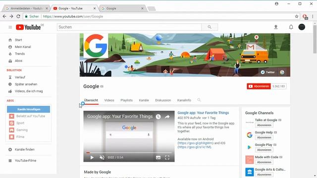 YouTube Data API - Videos eines Channels abrufen PHP - Tutorial German Deutsch смотреть онлайн