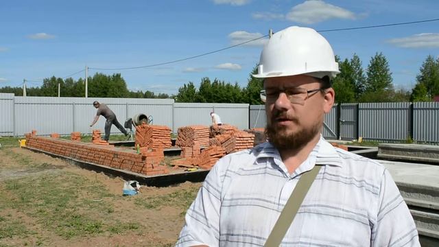 Кладка цоколя