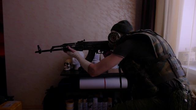 Paper War. Kalashnikov rifle. Оружие из бумаги. Автомат Калашникова. смотреть онлайн