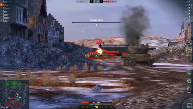 Один из лучших танков 10 уровня•Leopard 1•World of Tanks Blitz смотреть онлайн