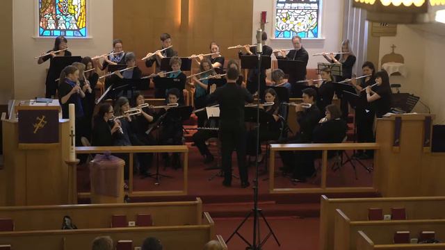 Pacific Flute Ensemble - Anderson Fire And Ice  (mvt. 2 - Secrets)