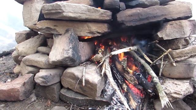 Горная баня в районе водопада Кесух - Горячий Ключ смотреть онлайн