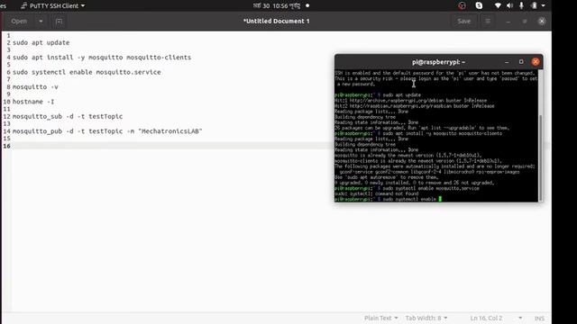 mqtt and install mosquitto with Raspberry pi смотреть онлайн