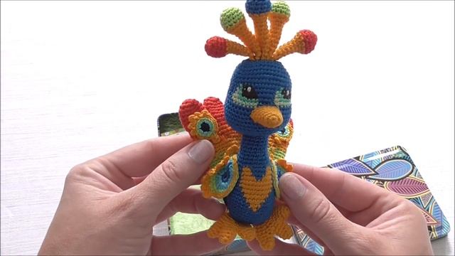 ? Toy peacock. Amigurumi bird. Buy a gift on etsy. смотреть онлайн