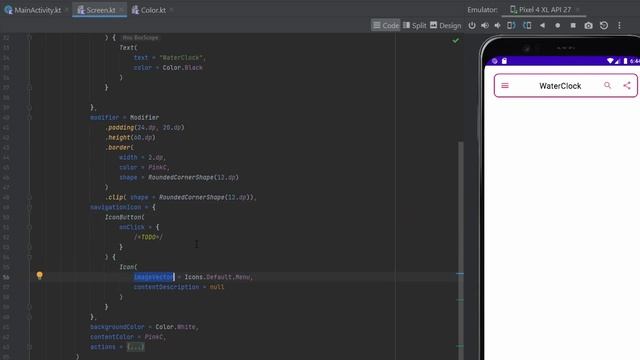 Top App Bar in Jetpack Compose // Android Studio смотреть онлайн