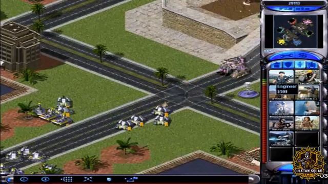 Red Alert 2 - Yuri's Revenge: Bay of Pigs America vs 5 brutal enemies смотреть онлайн