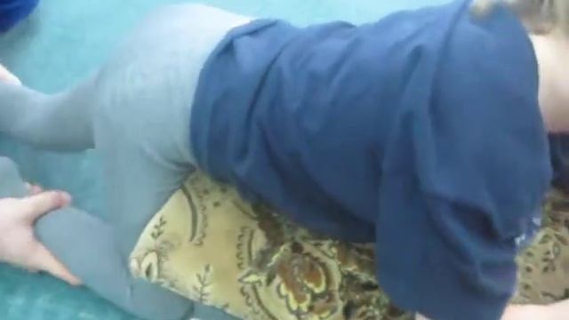 Дом с Ангелом. ЛФК. Ползаем...