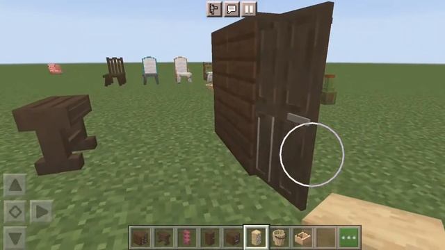 обзор нового мода на средневековую мебель для Майнкрафт пе?️⚔️