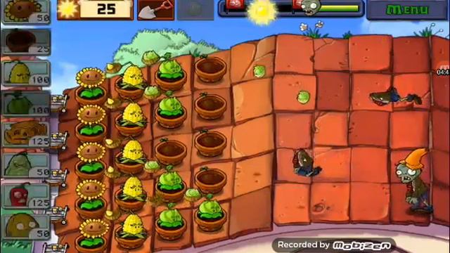 Играет в игру растения против зомби ! Ксюша хэй мэй . смотреть онлайн
